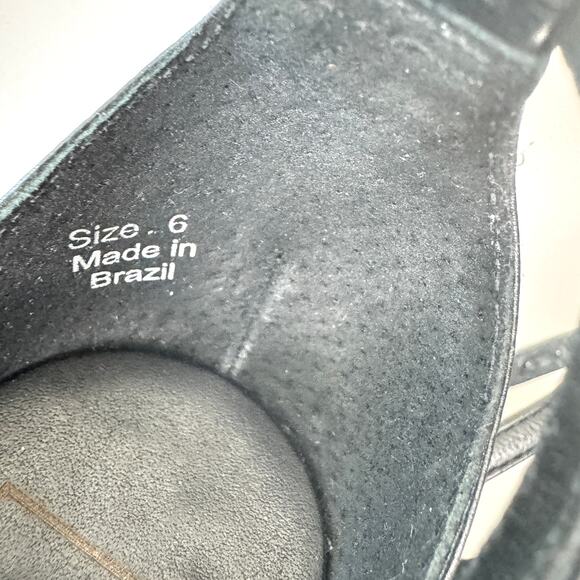 Dolce Vita Womens Strappy Heeled Sandals Size 6 Formal Party Neutral Black - Picture 9 of 9